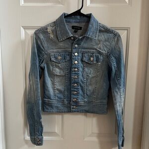 Bebe Light Blue Denim Jacket